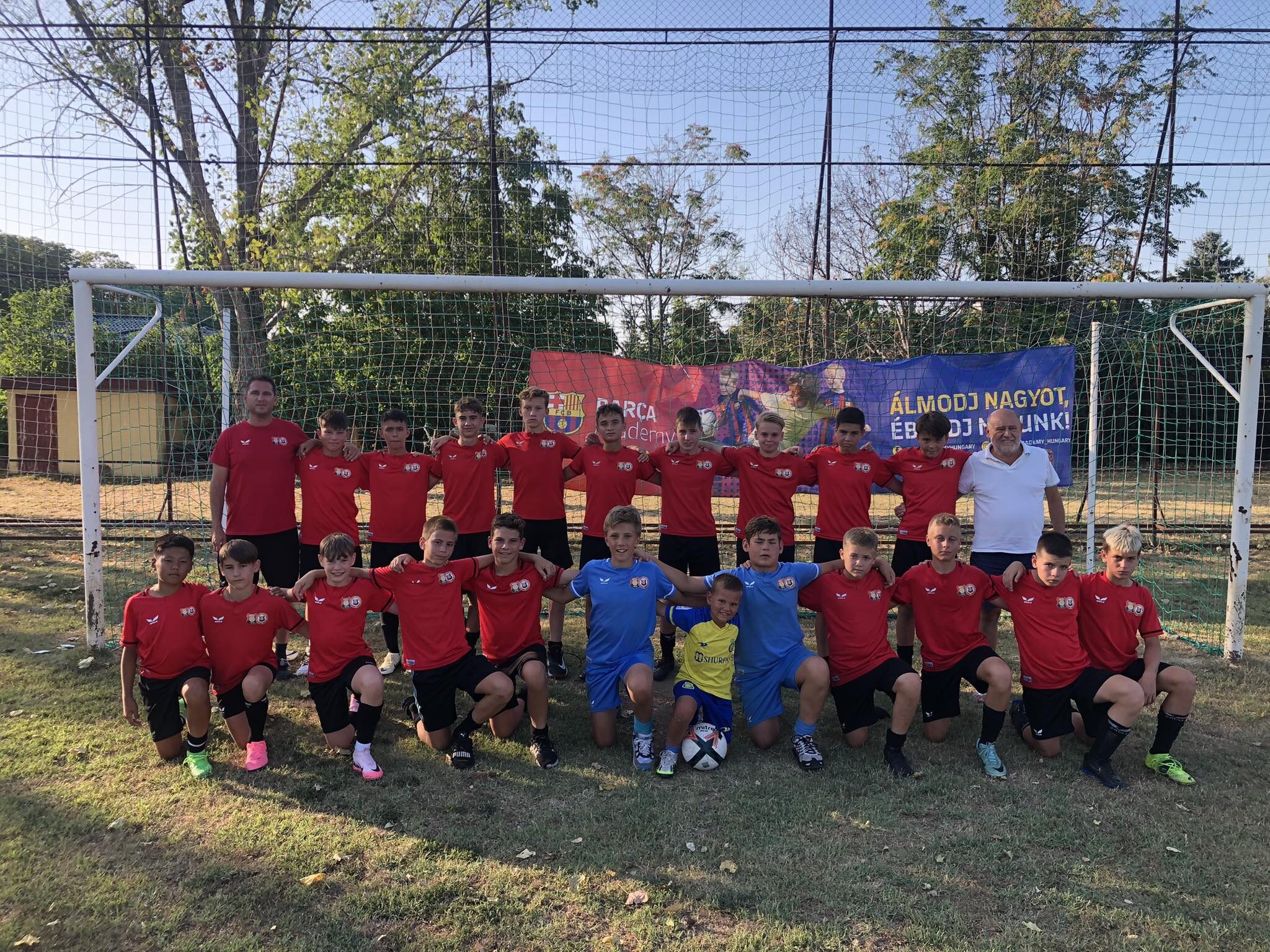 Balatonszárszón edzőtáborozott U13-as és U14-es csapatunk