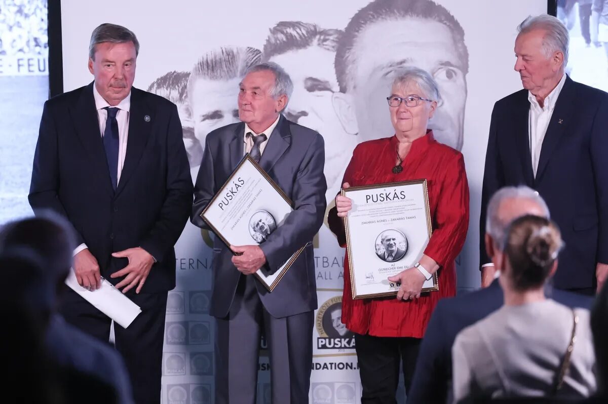 ZAKARIÁS JÓZSEF GYERMEKEI, ZAKARIÁS ÁGNES ÉS ZAKARIÁS TAMÁS KAPTÁK AZ IDEI ÖSTREICHER-DÍJAT