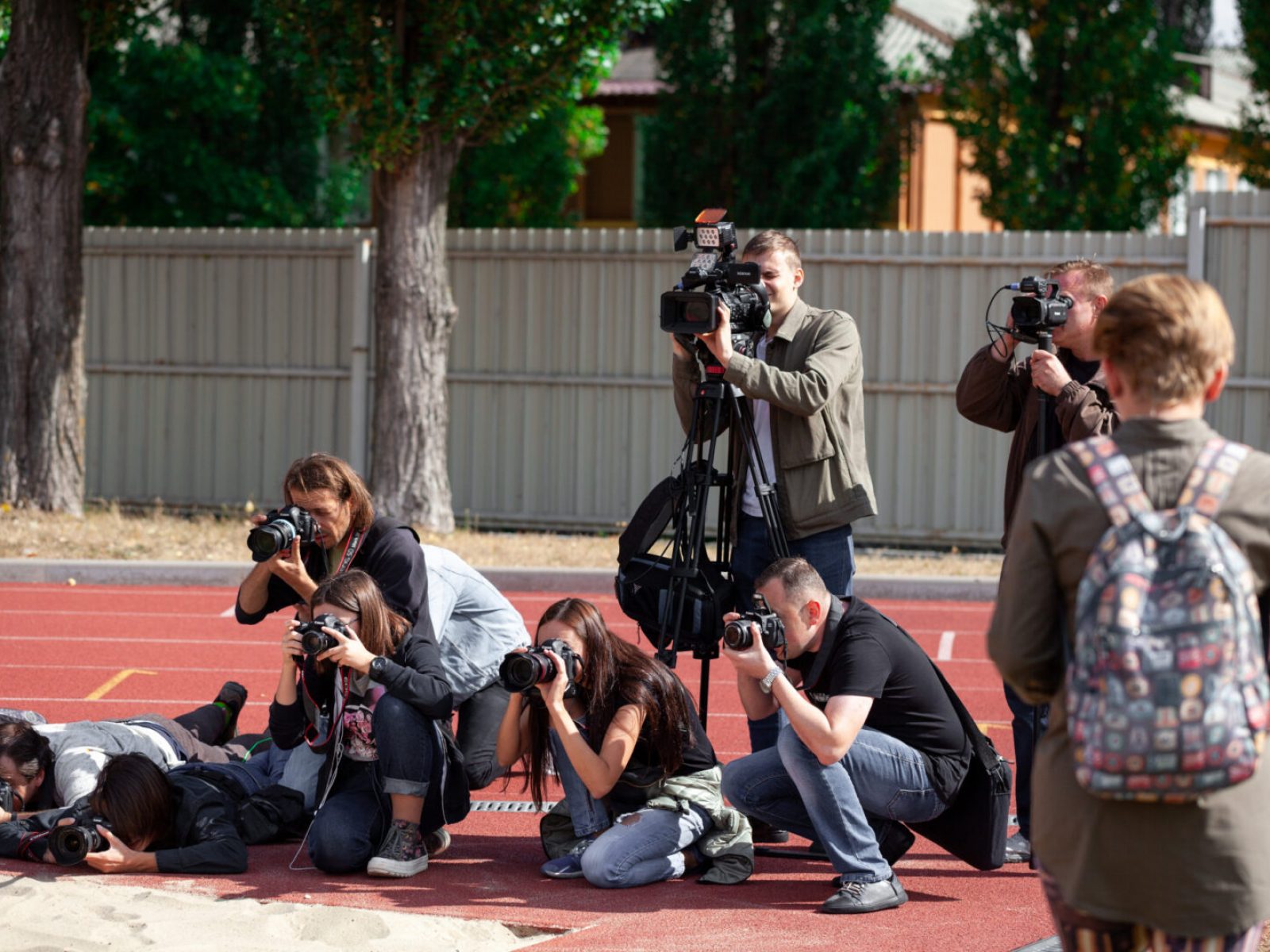Photographers,At,Work,During,National,Competition,"invictus,Games",,September,14,